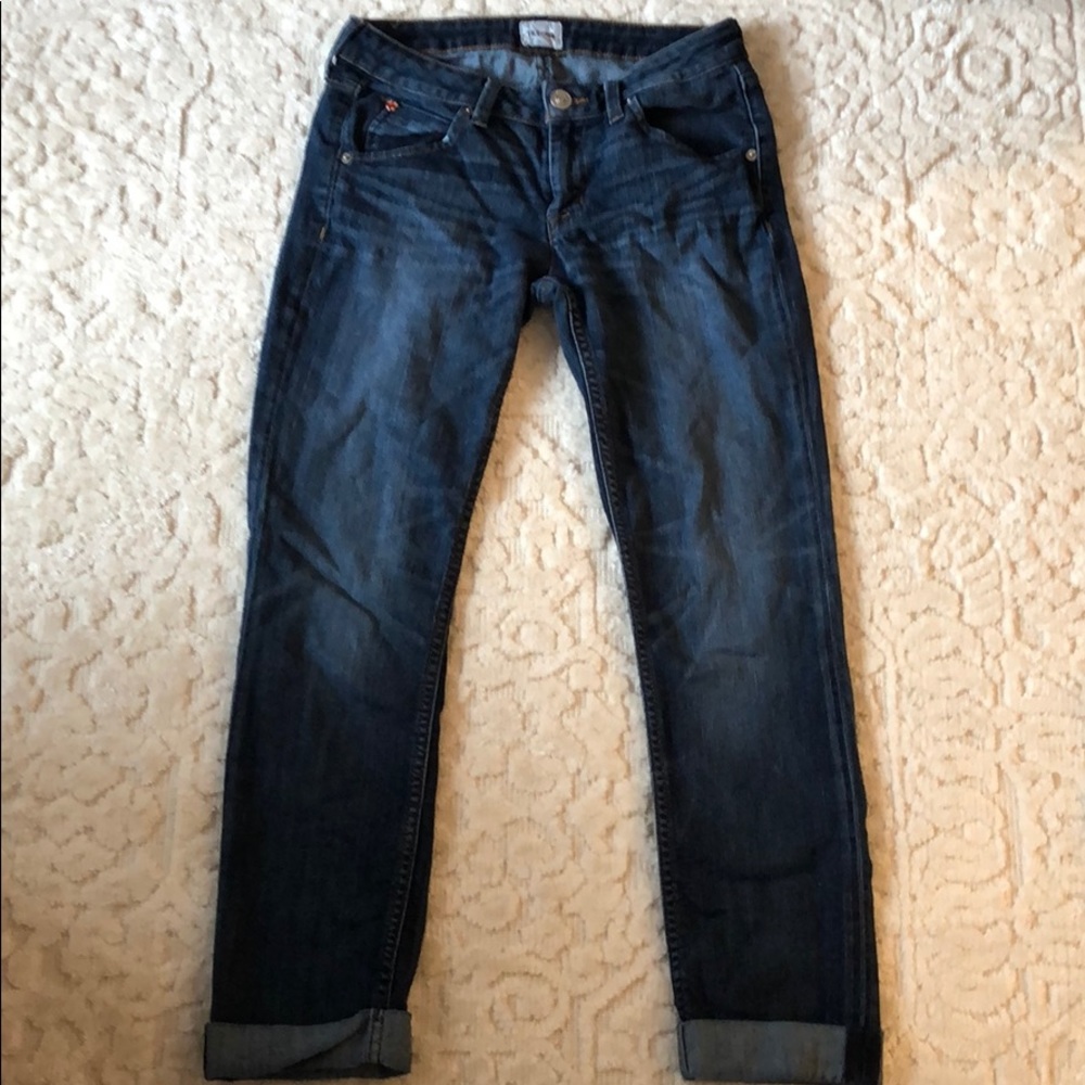 Hudson Jeans cuffed skinny jeans size 26